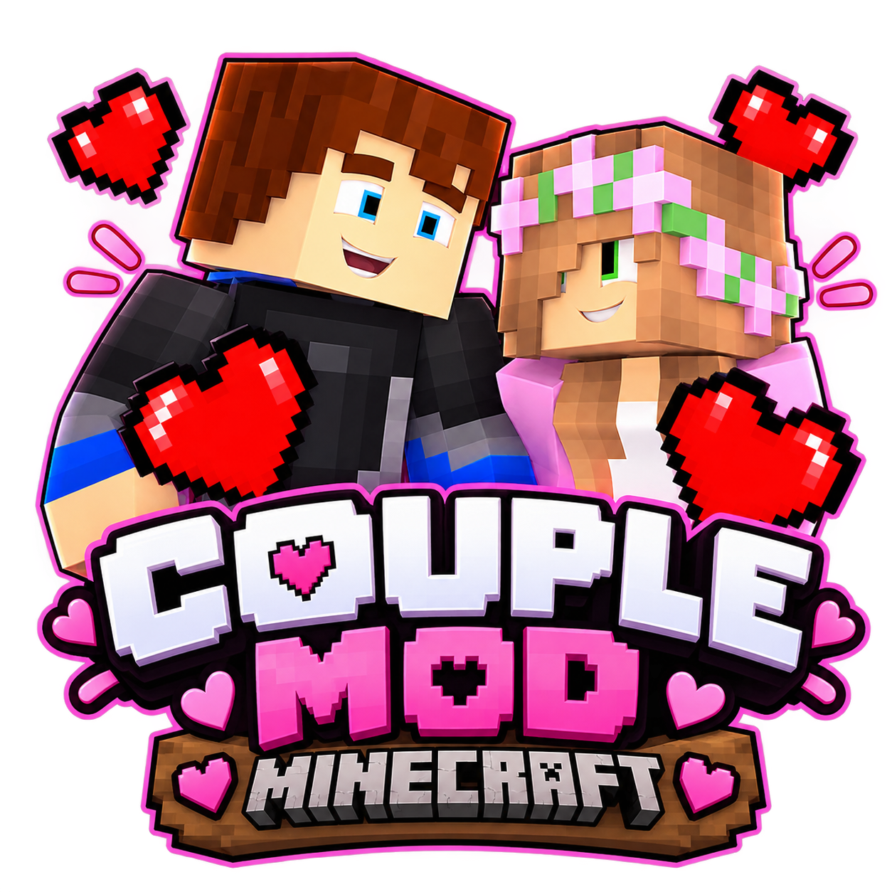 Couple Mod Minecraft Logo